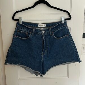 Abercrombie Curve Love Jean Shorts
